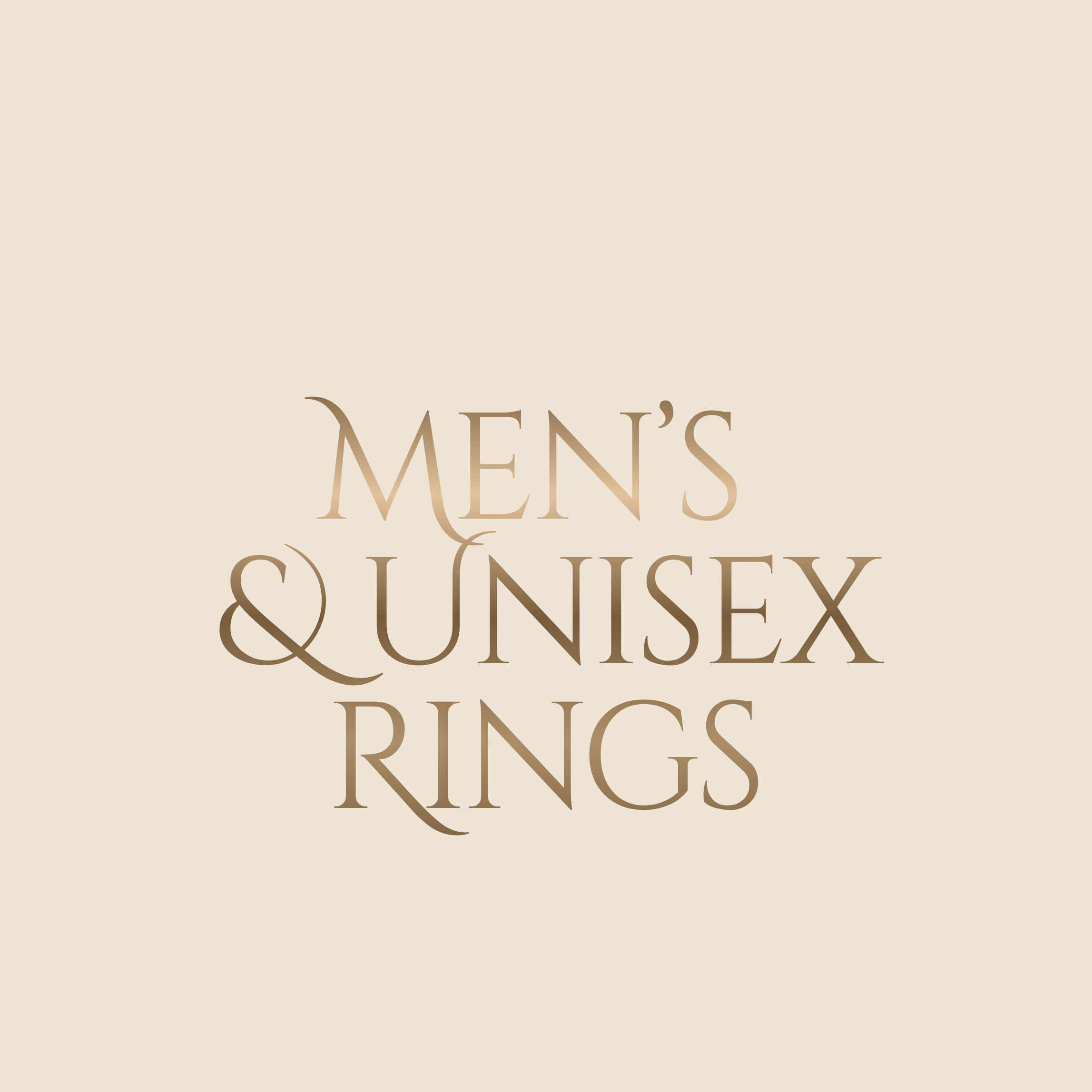 Men's & Unisex Rings