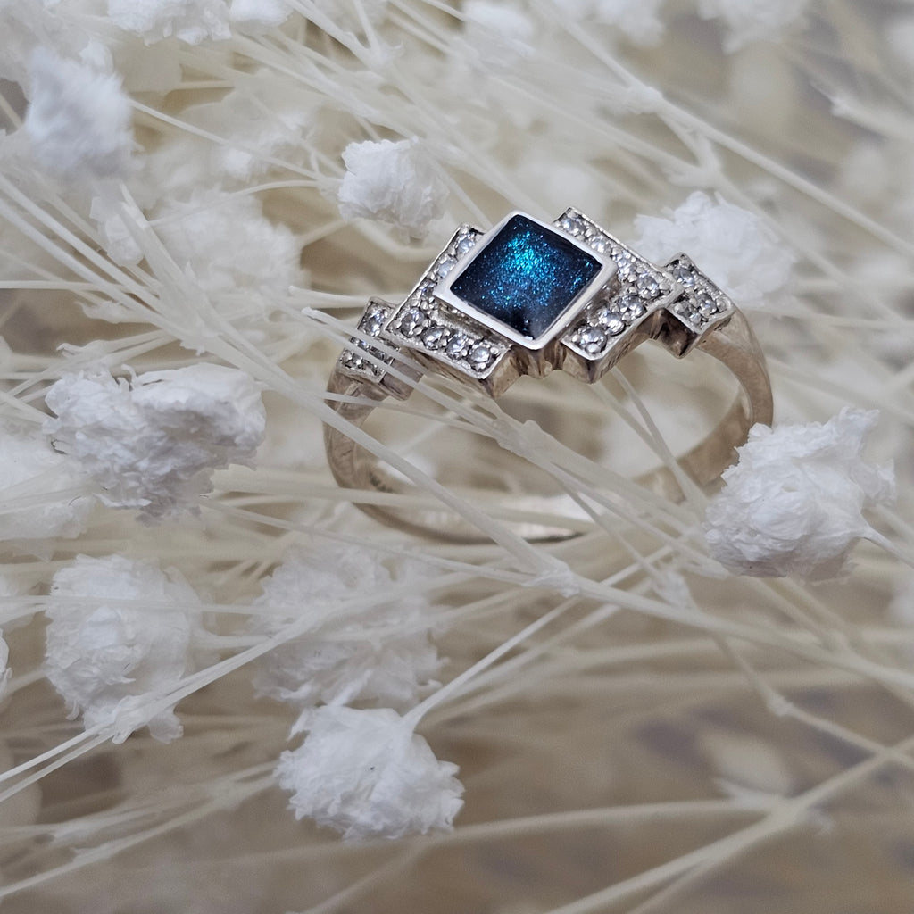 Eternal Grace' Diamanté Memorial Ring image 2