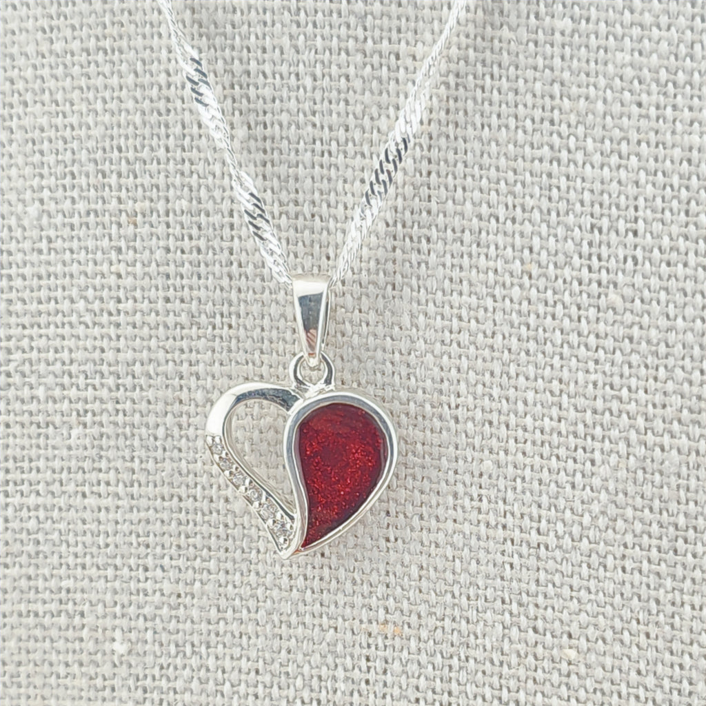 The Whisper Heart' Memorial Pendant image 1