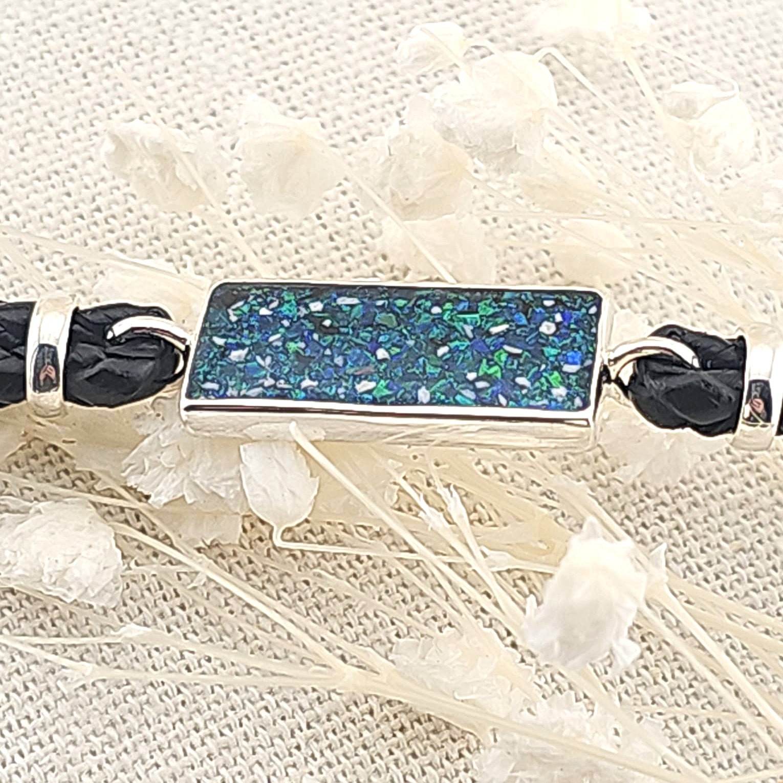Lumora' Leather Memorial Bracelet image 8