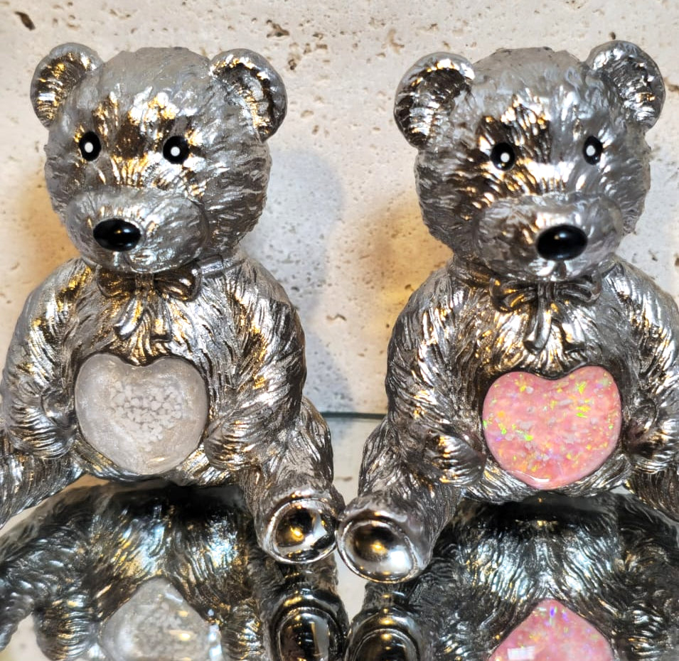 Forever Bear' Stainless Steel Keepsake Bear image 1