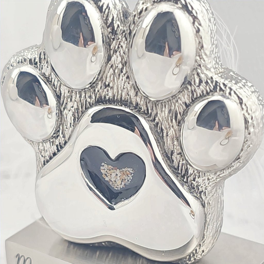 ‘Forever Paw’ Memorial Keepsake – Solid Stainless Steel image 4