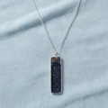 The Legacy Bar' Sterling Silver  Memorial Pendant