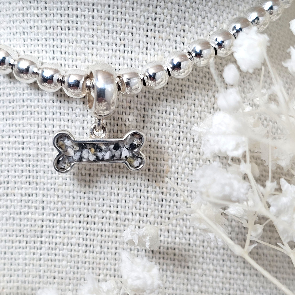 Faithful Friend' Dangle Bone Memorial Charm image 0