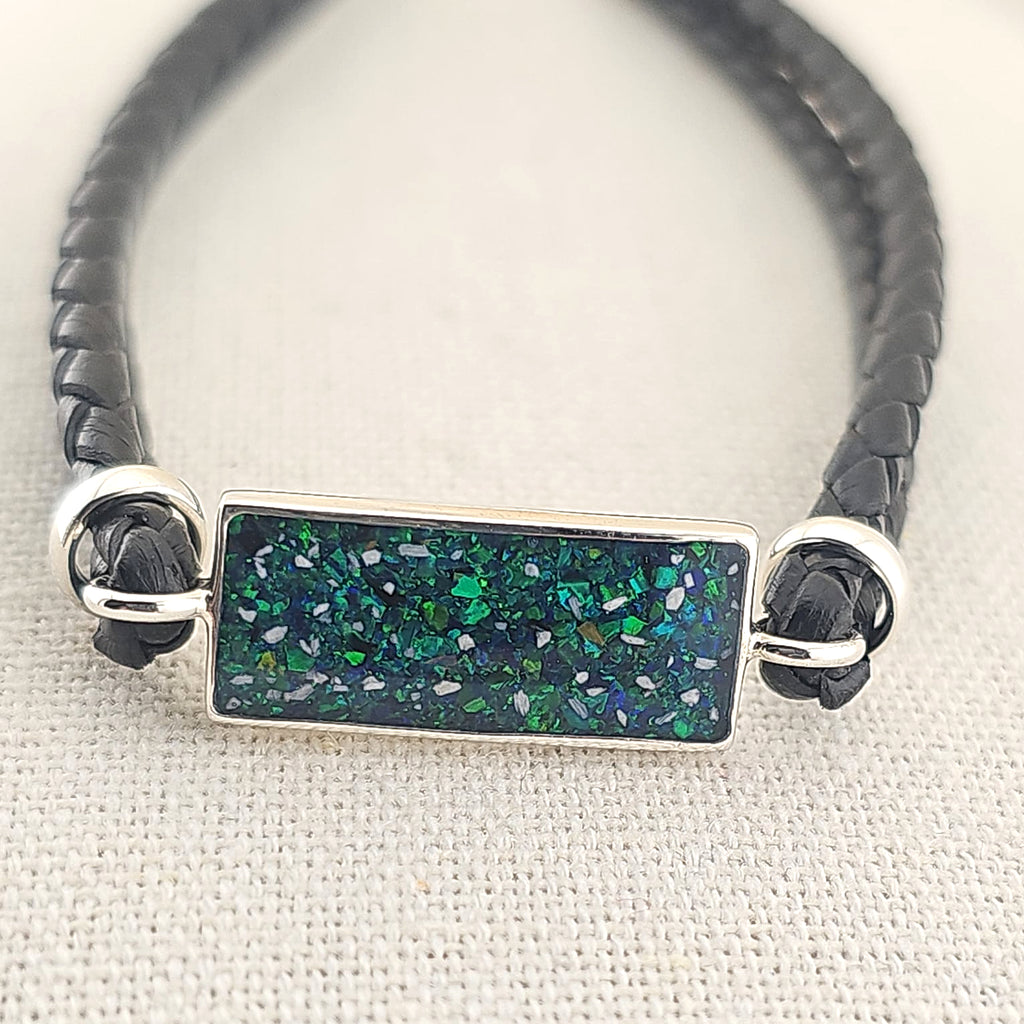 Lumora' Leather Memorial Bracelet image 4