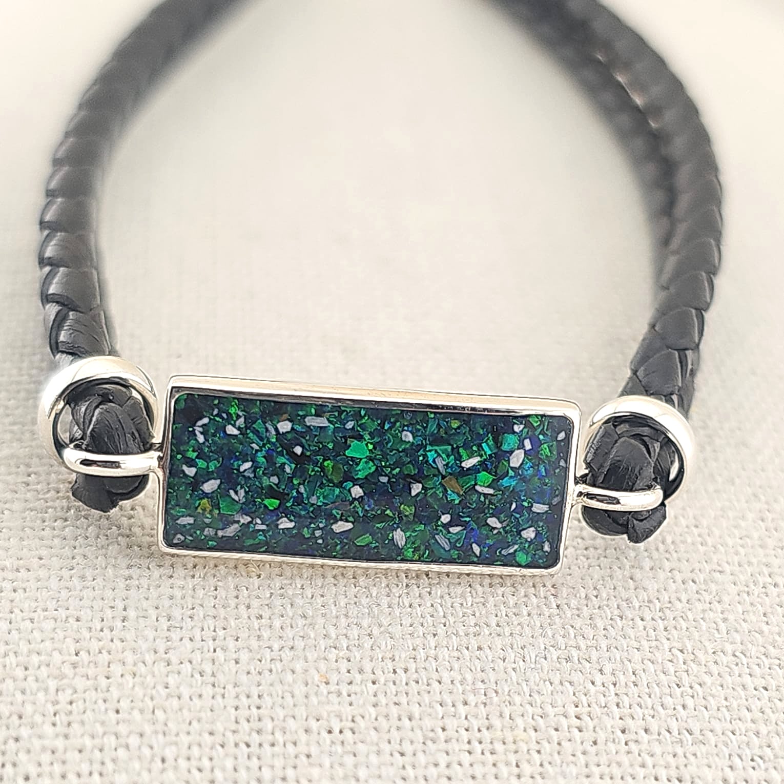 Lumora' Leather Memorial Bracelet image 4