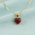 9ct Gold heart pendant