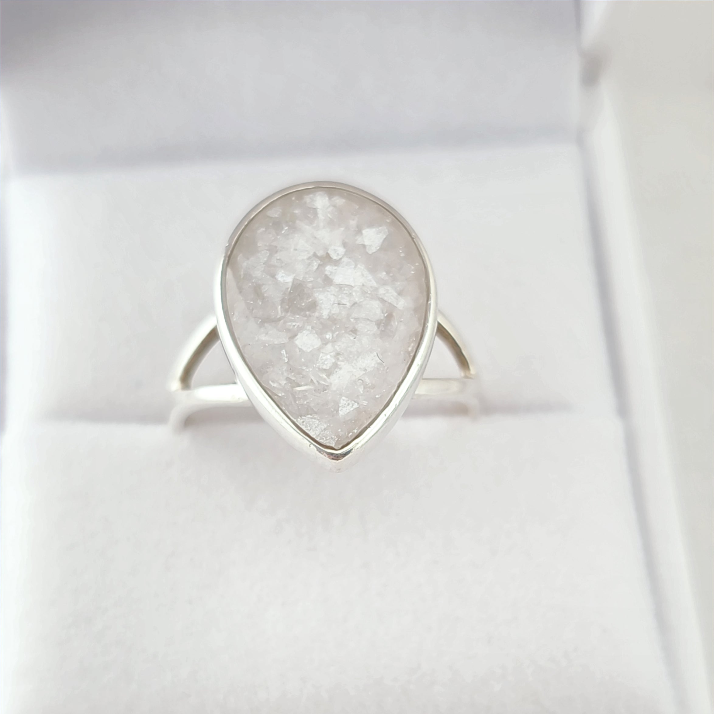Teardrop' Memorial Ring image 1