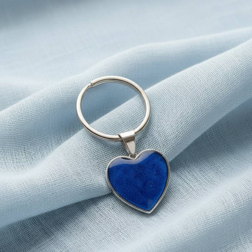 Always With Me'  Engraved Memorial Keyring.