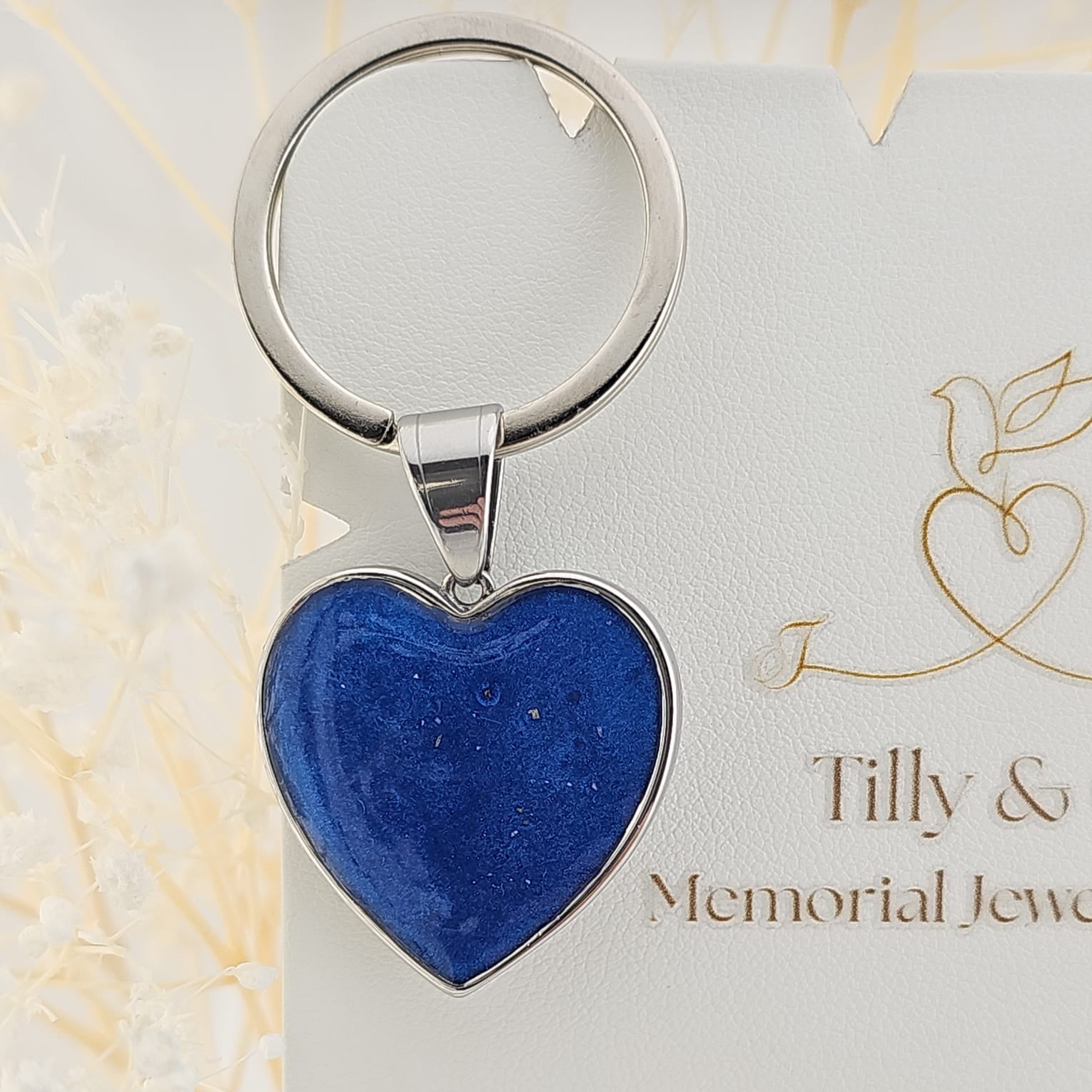 Always With Me'  Engraved Memorial Keyring