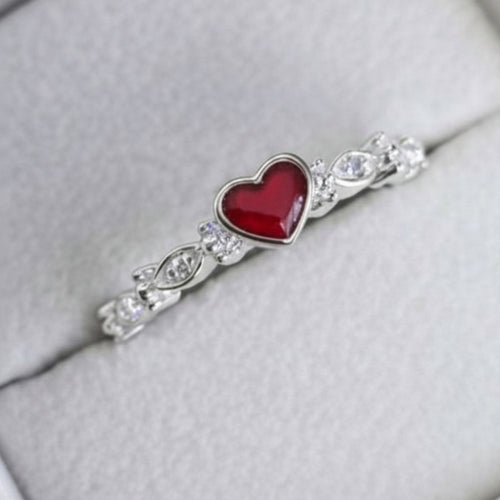 Amarelle Heart' Memorial Ring.