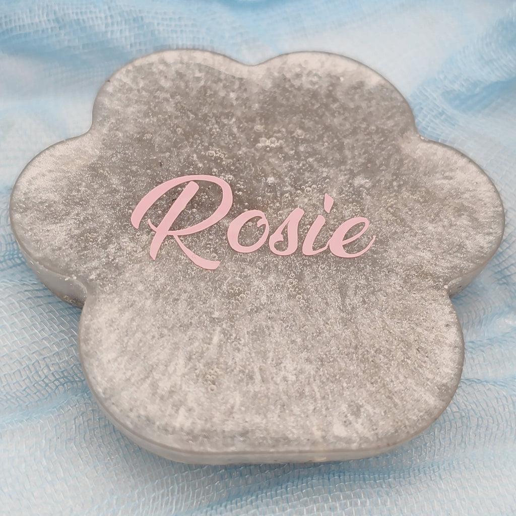 Beloved Paw Personalised Memorial Stone Keepsake