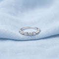 Eterna Embrace Eternity' Sterling Silver Memorial Ring .