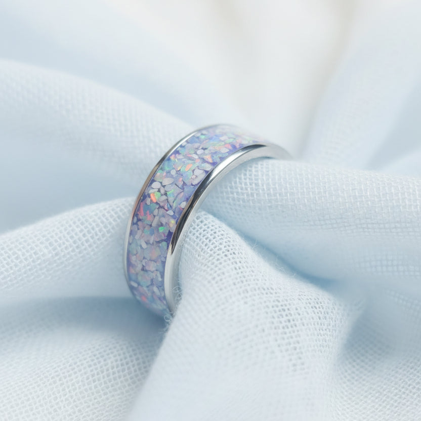 Eternal Strength 8mm Tungsten Carbide Memorial Ring