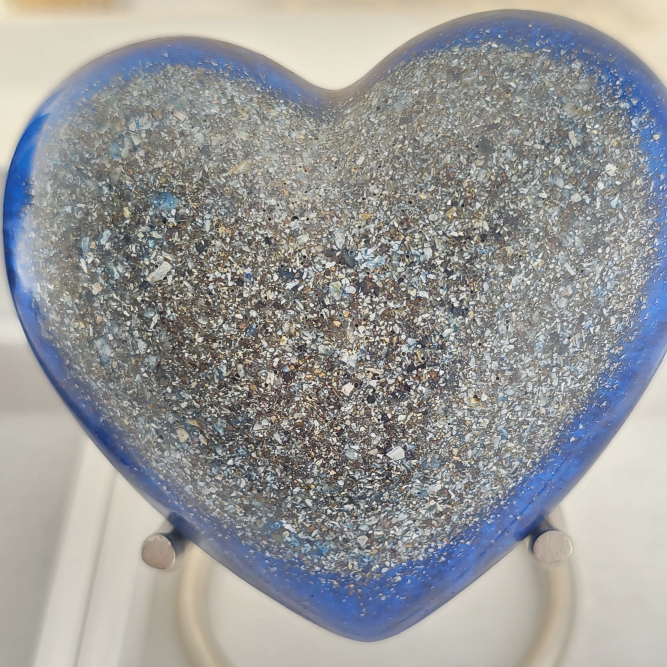 Everheart Memorial Ashes Keepsake display on stand