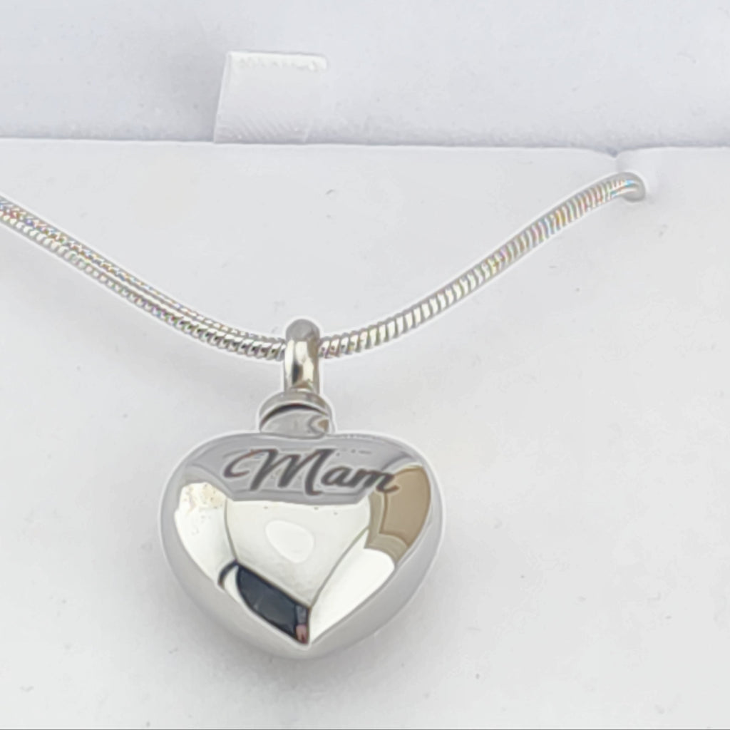Everkeep Heart Locket' Stainless Steel Self Fill Pendant.