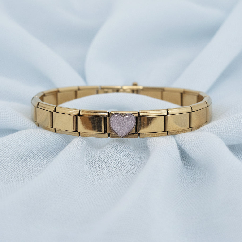 Everlink Aurum' Gold PDV Linked Memorial Charm.