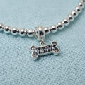 Faithful Friend' Dangle Bone Memorial Charm