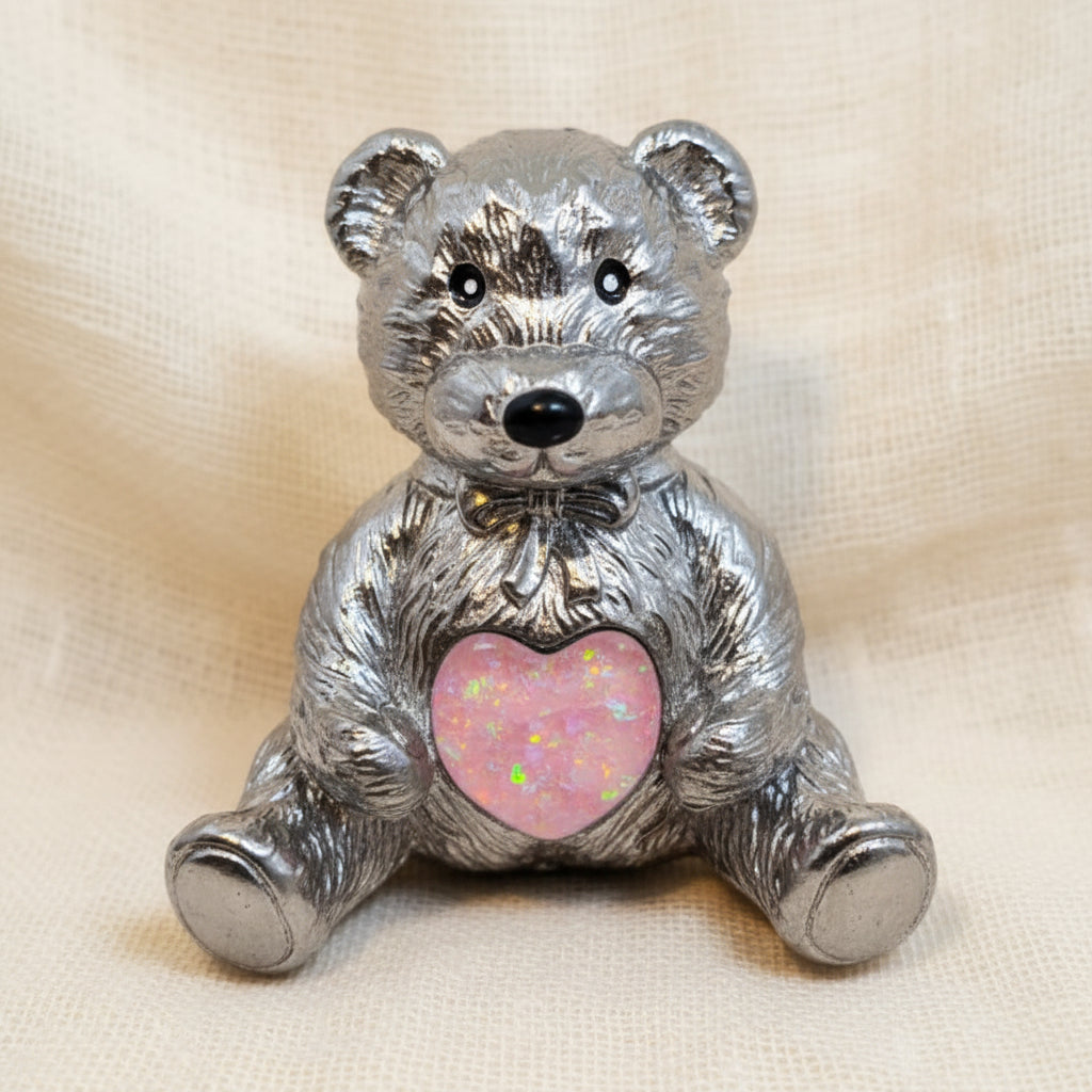 Forever Bear' Stainless Steel Keepsake Bear