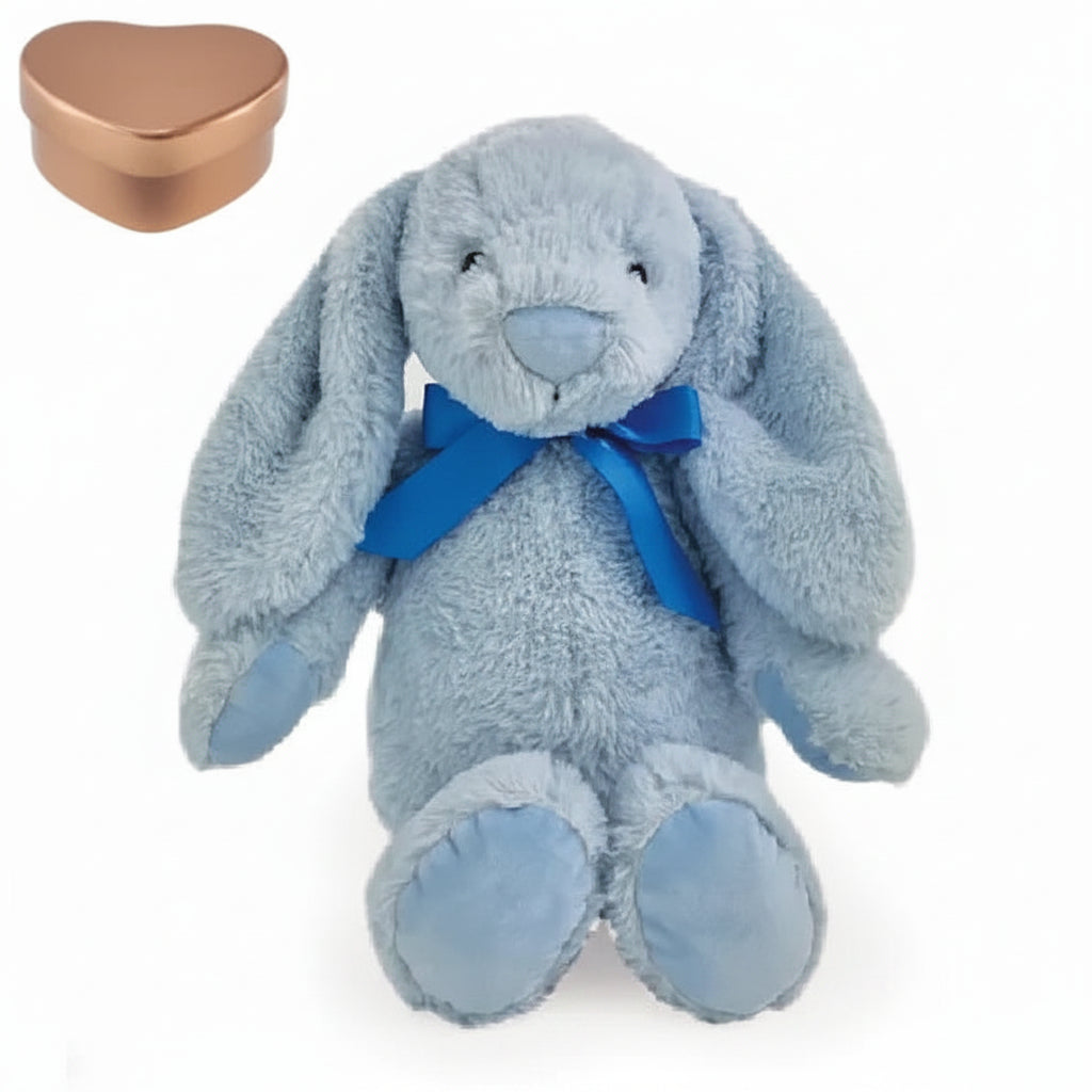Forever Held Blue Keepsake Bunny