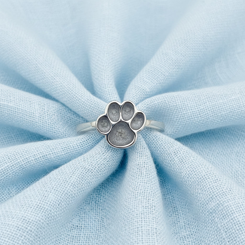 Forever Pawprints' Memorial Ring.