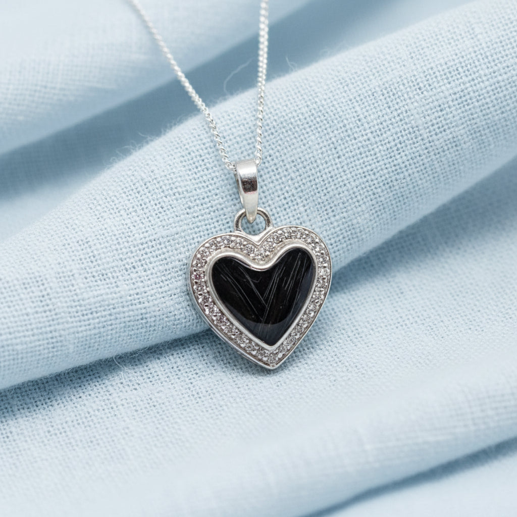 Forever in My Heart' Memorial Pendant