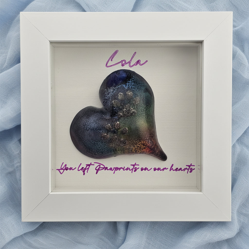 Furever In My Heart' Memory Frame Keepsake (10.5 x 10.5 cm)