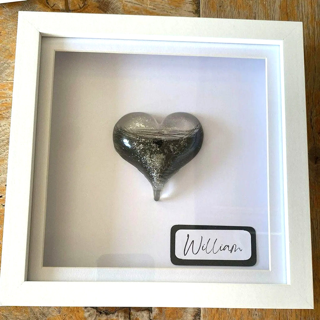 Graceful' Remembrance Horse Hair Keepsake Frame