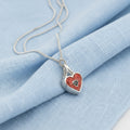 Hidden Within Evert-Heart'-  Sterling Silver Memorial Pendant.