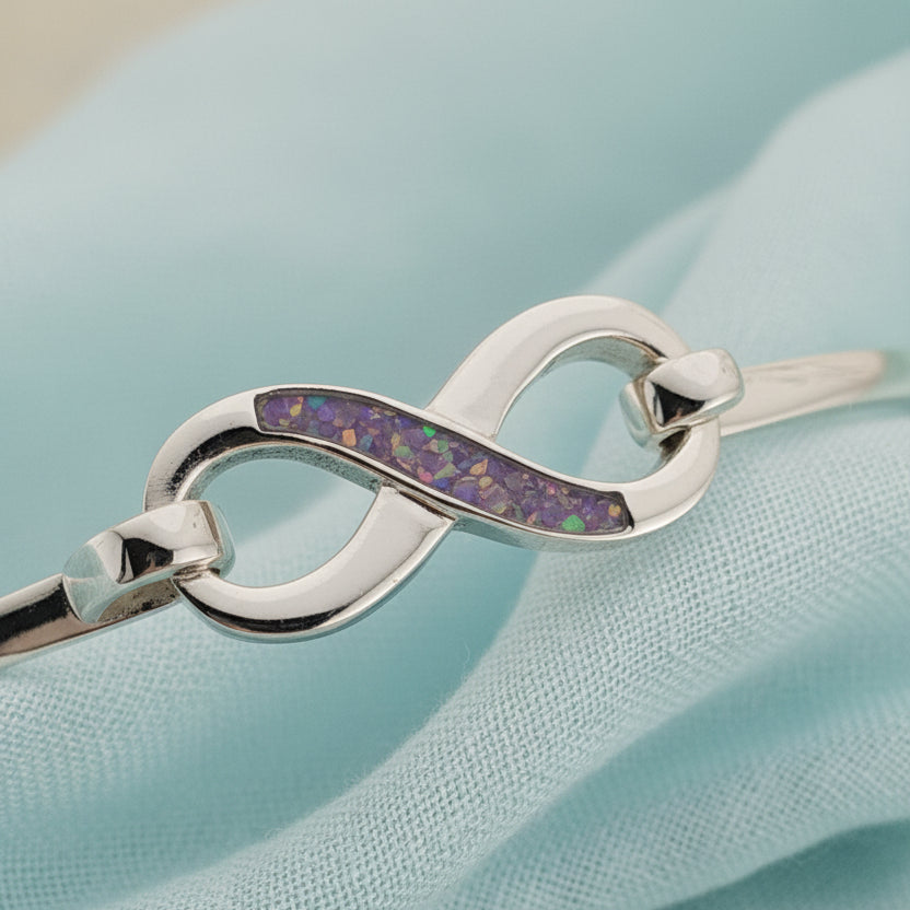 Infinity' Memorial Bangle.