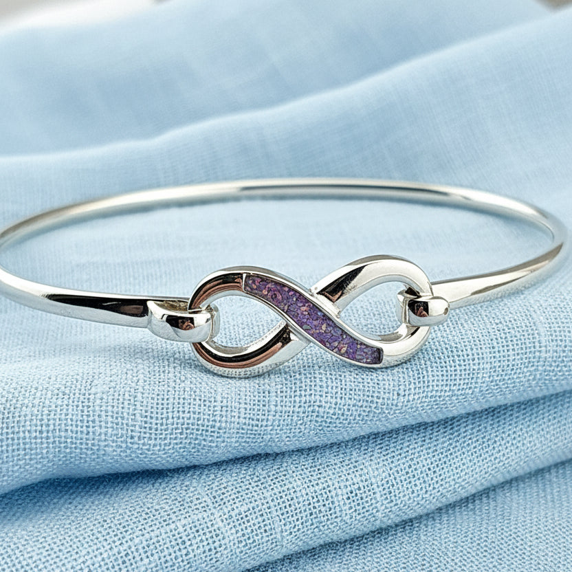Infinity' Memorial Bangle