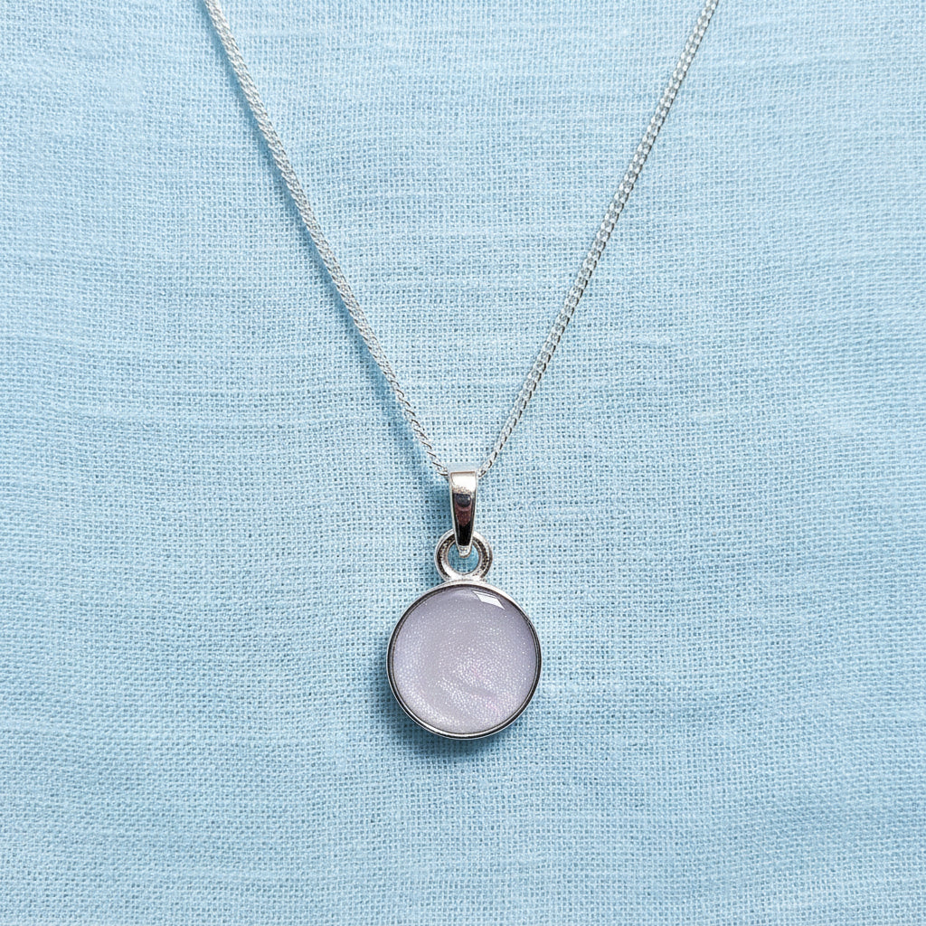 Lumen' Sterling Silver Memorial Pendant.