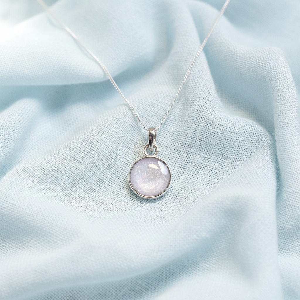 Lumen' Sterling Silver Memorial Pendant