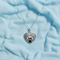 My Angel' in Fur Sterling Silver Memorial  Ashes Pendant.