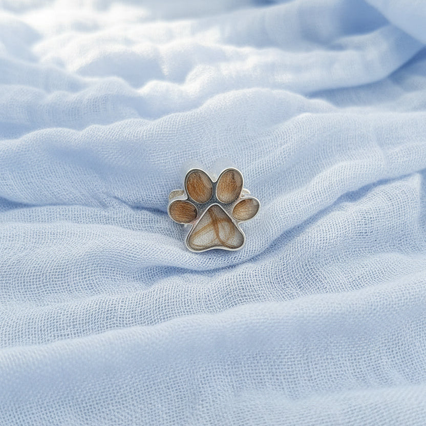 Pawprint Charm 925 Sterling Silver