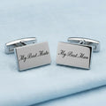 Personalised Stainless Steel Cufflinks