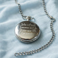 Pocket watch Personalised keepsake gift, weddings and fathers Day