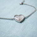 Radiant Heart' Memorial Bracelet