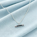 Serella T-Bar Sterling Silver Memorial Pendant