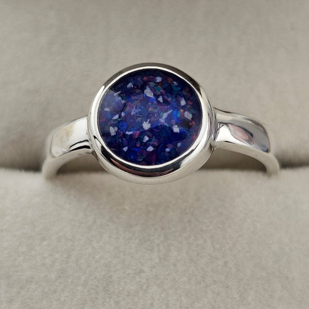 Serenity' Memorial  Ashes Ring.