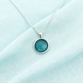 Serenity' Sterling Silver Memorial Pendant.