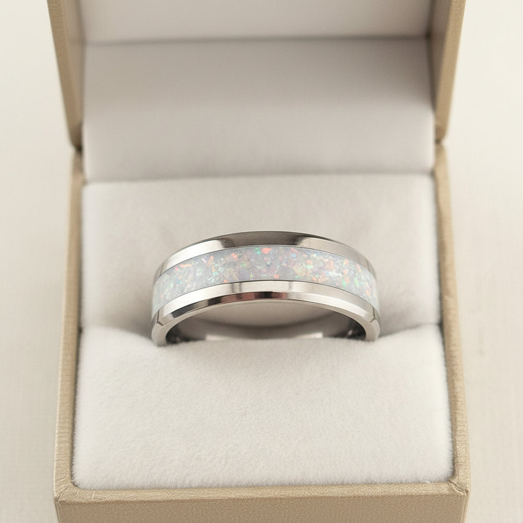 The Legacy Band' Titanium Unisex Ring.