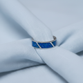 Triad' Geometric Sterling Silver Memorial Ring