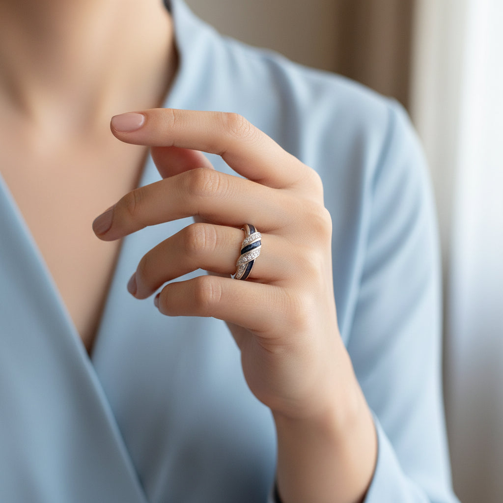 Trilogy Embrace' Memorial Ring