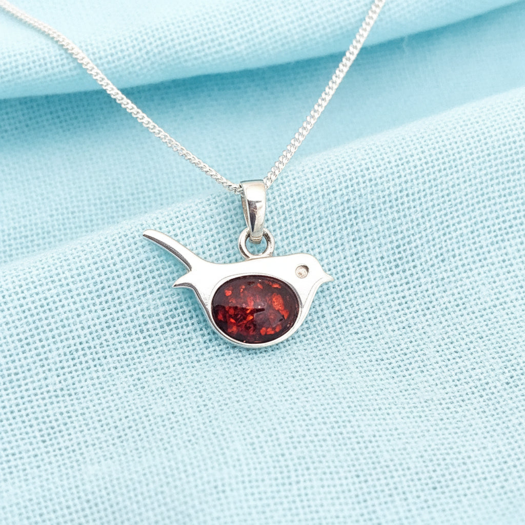 When Robins Appear' Memorial Pendant
