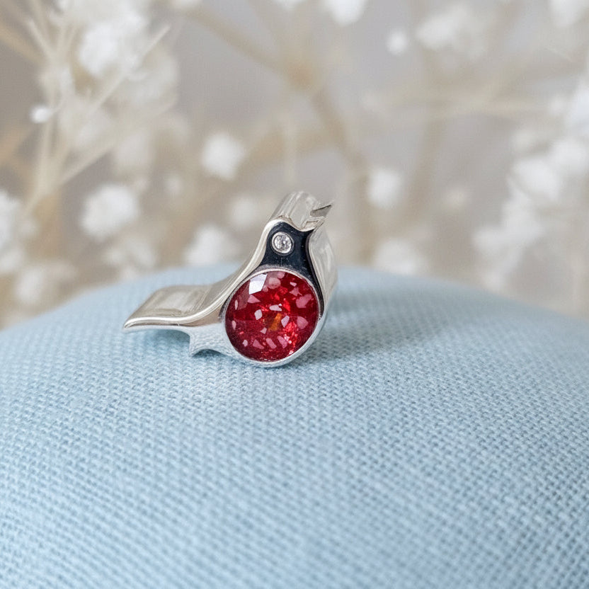 When Robins Appear' Robin Memorial Charm