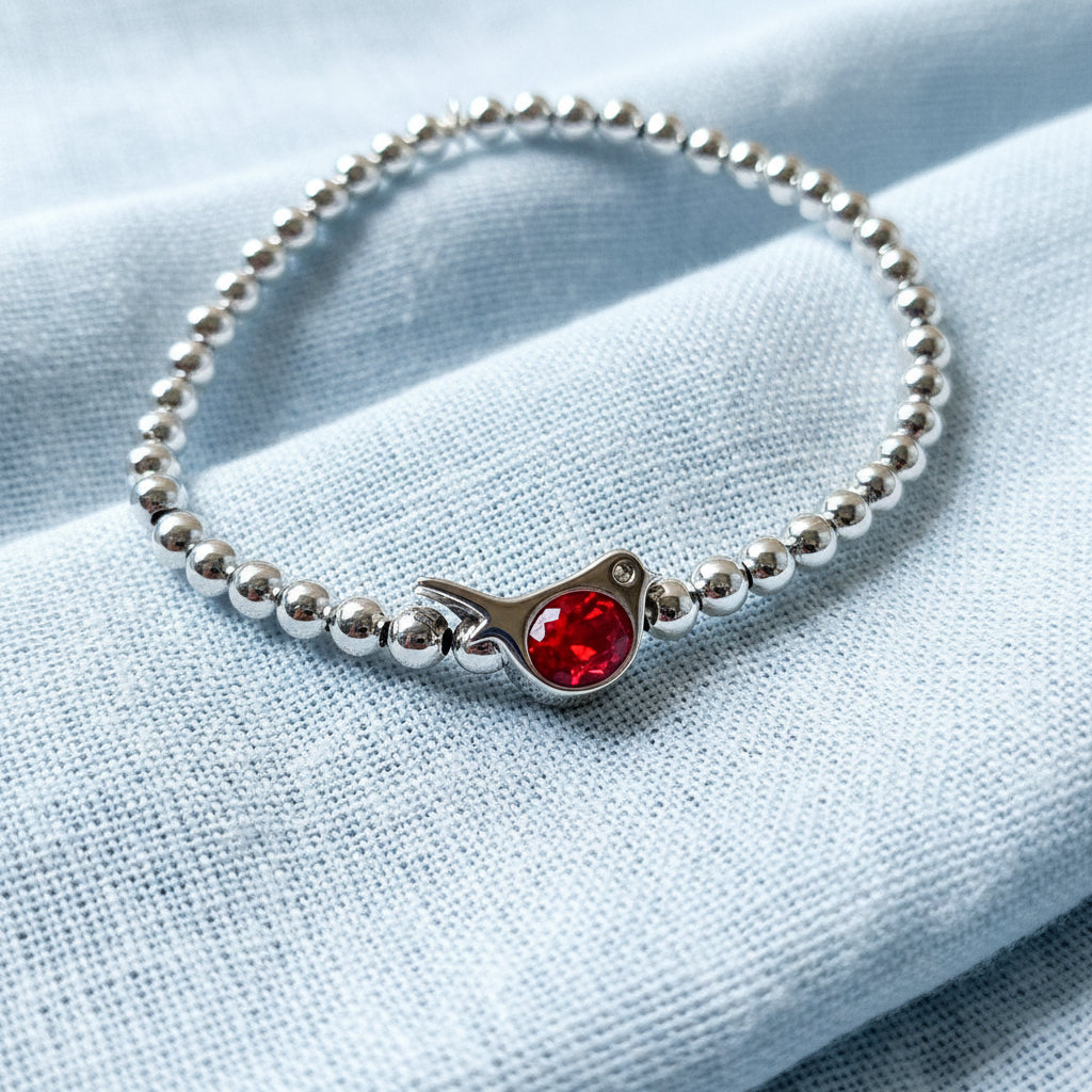 When Robins Appear' Robin Memorial Charm
