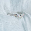 Wish Upon Forever 925 Sterling Silver Wishbone Memorial Ring
