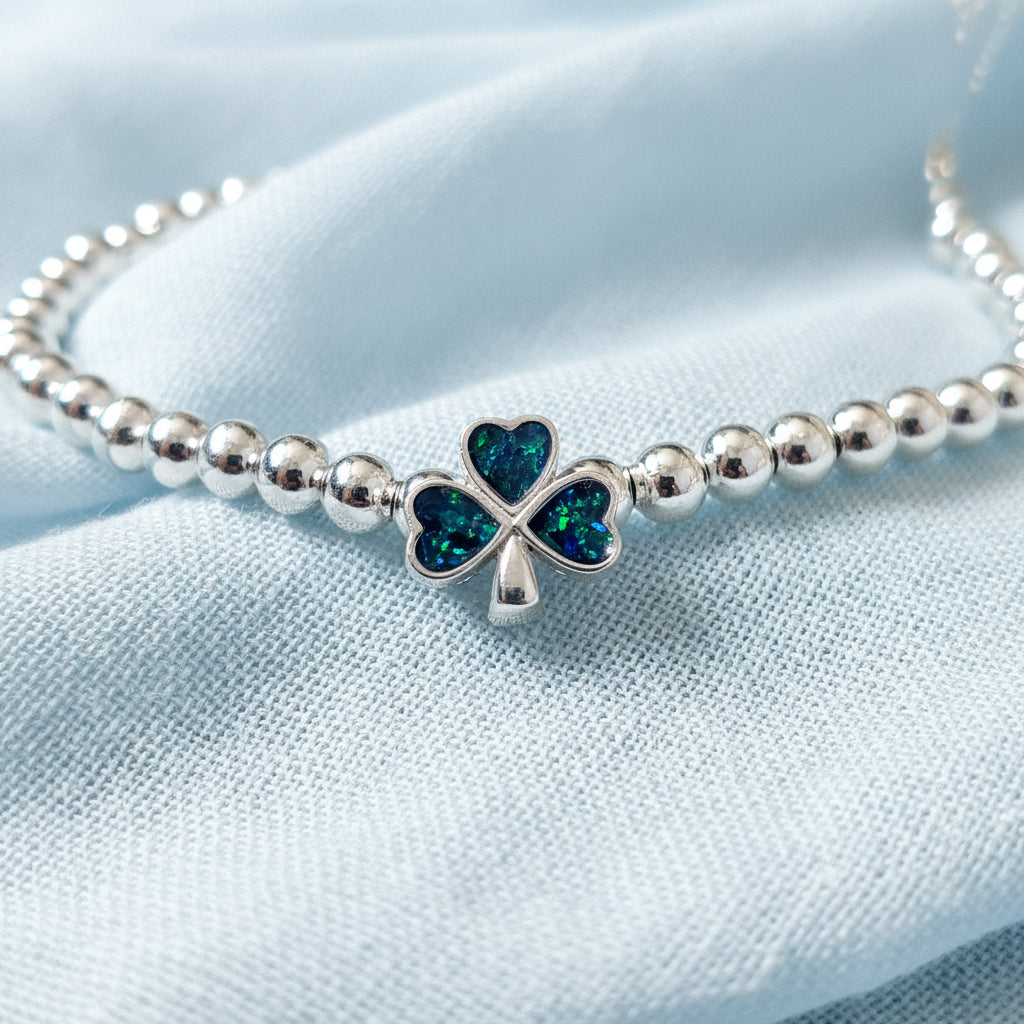 Shamrock of Remembrance' Memorial Charm image 1