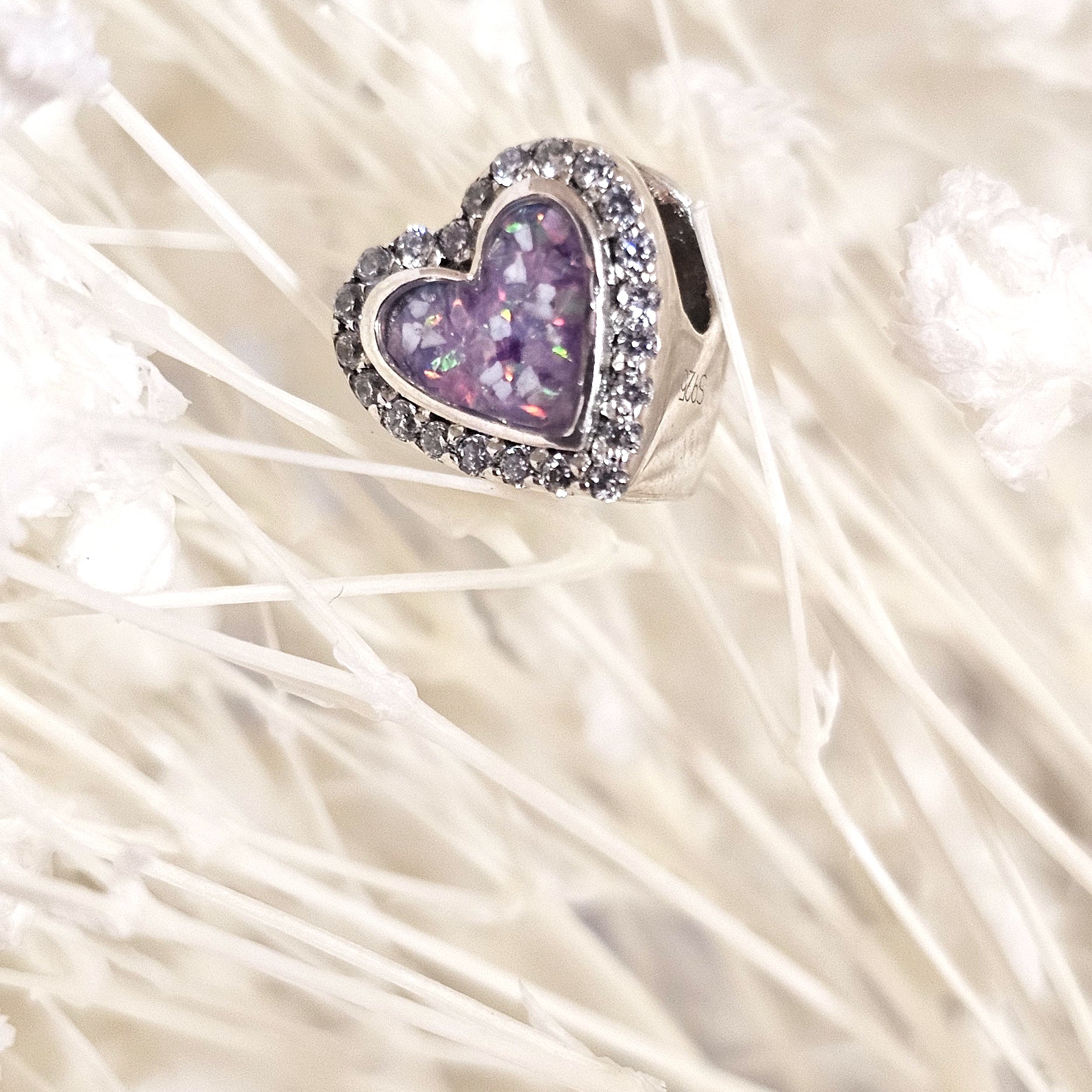 Forever Heart' Memorial Charm image 0